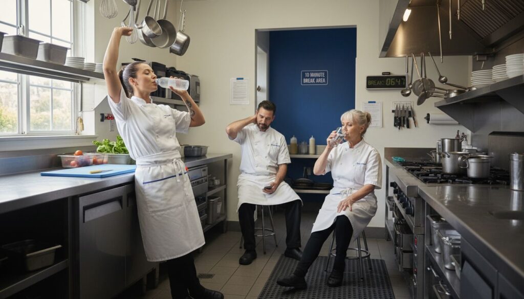 restaurant rest break