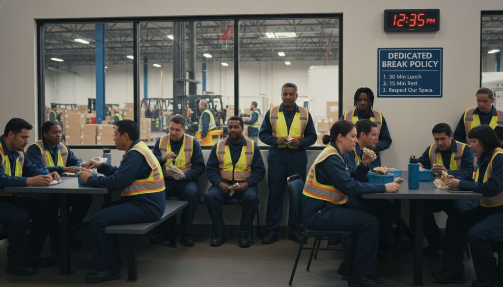 logistics break compliance