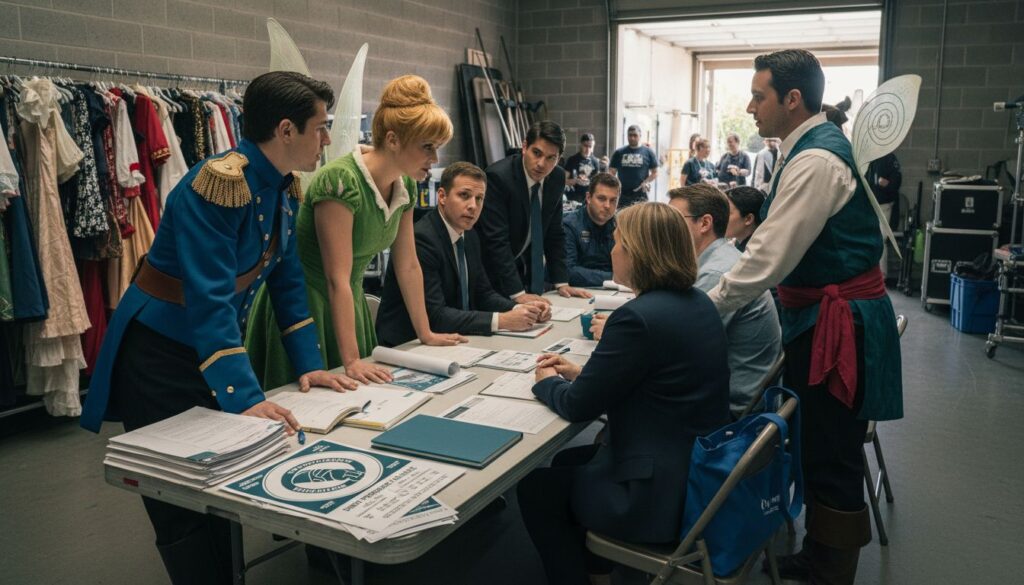 Disneyland performer unionization