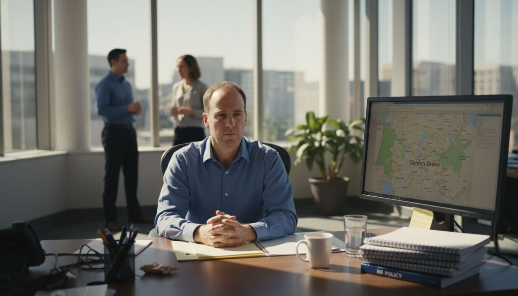 Office worker facing subtle workplace discrimination