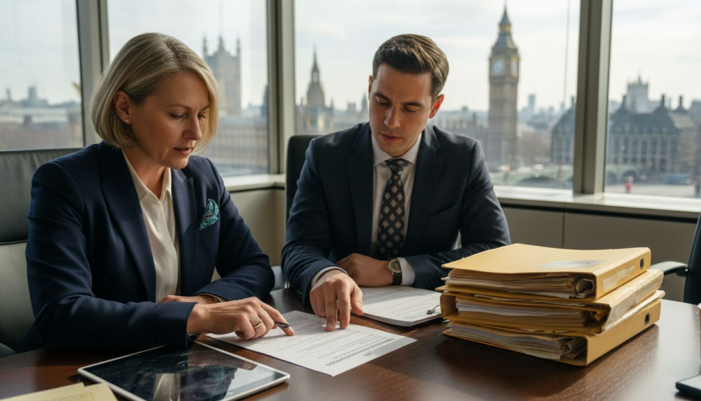HR team reviewing religious accommodation form