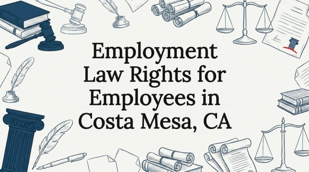 Decorative legal title card illustration