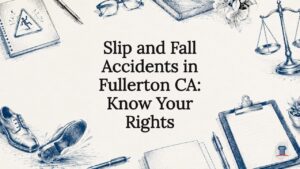 Decorative legal title card illustration