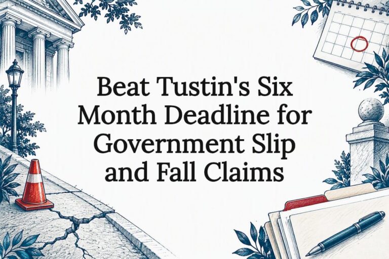 Decorative government claims deadline title card