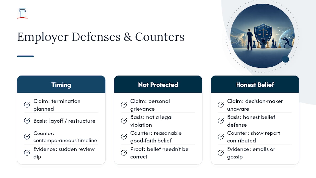How Employers Fight Back and How You Counter It — overview diagram