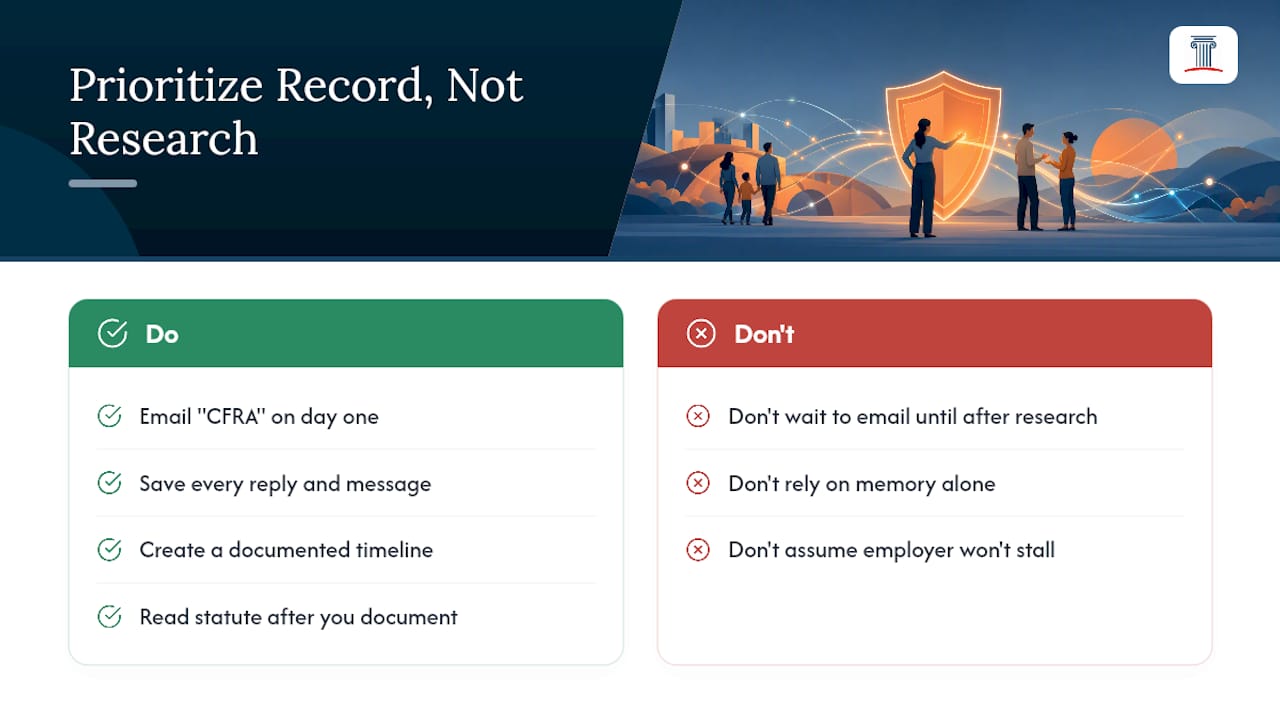 Editorial Take: Why Fast Documentation Beats Perfect Knowledge of the Law — overview diagram