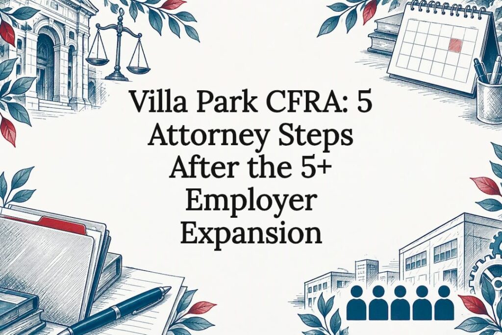 CFRA attorney steps title card illustration