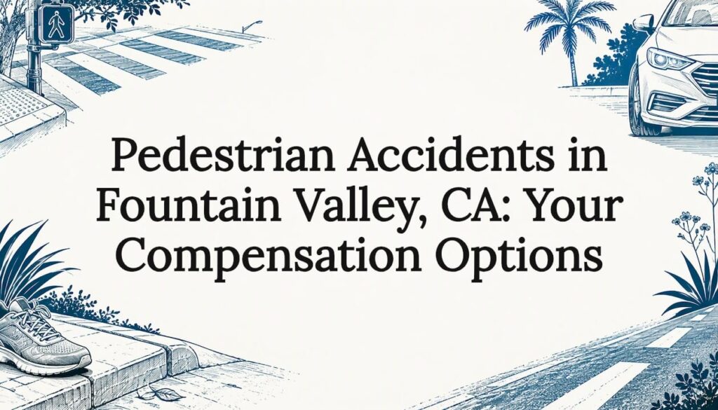 Pedestrian accident article title card