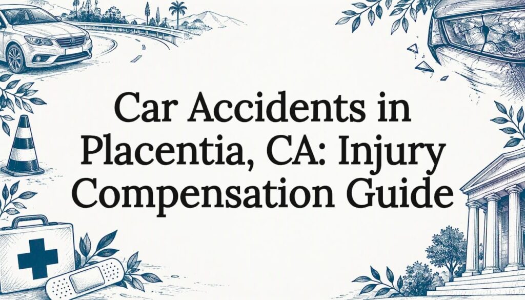 Illustrated car and roadway title card