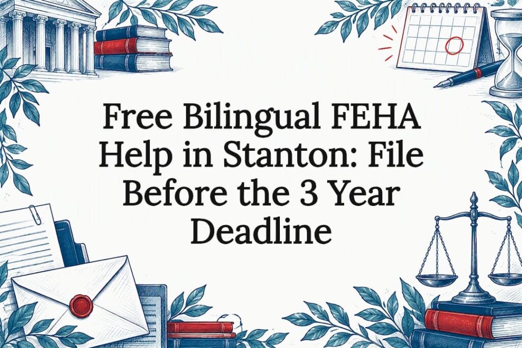 Decorative FEHA deadline title card