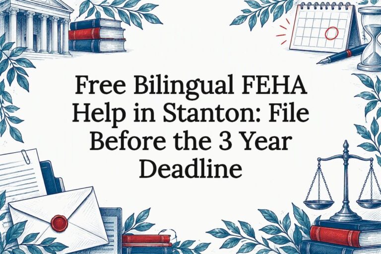 Decorative FEHA deadline title card