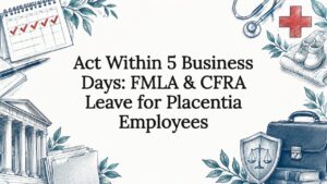 FMLA and CFRA leave title card