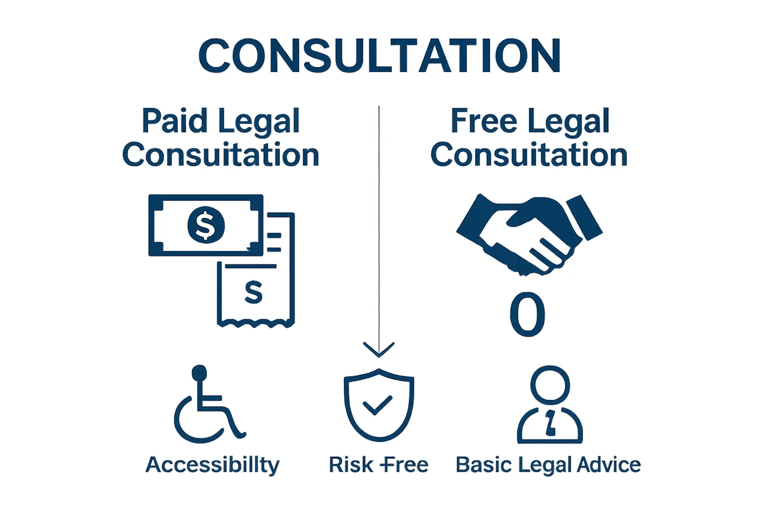 Comparison of free vs paid legal consultations